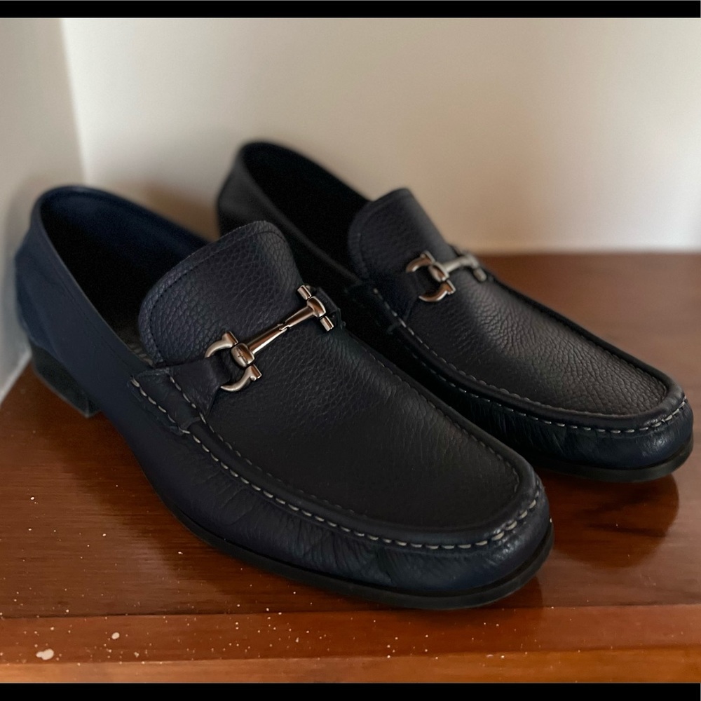 Ferragamo NAVY BLUE mocasines